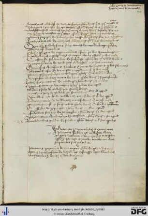 [fol. 41] Rektorat Johannes Frödler 1489