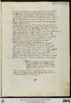 [fol. 41] Rektorat Johannes Frödler 1489
