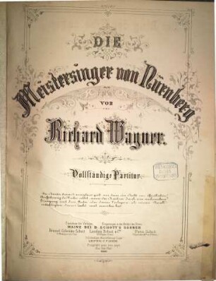Die Meistersinger von Nürnberg