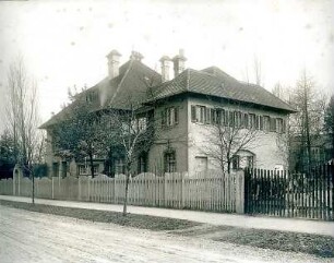 Fischer, Theodor; München - Pasing; II. Villen-Colonie: Wohnhausneubau Arthur Riemerschmid - Außenansicht