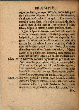 In Ecclesiasten Salomonis Annotationes, Piae Et Ervditae : Ex Variis cum veterum Orthodoxorum, tum recentiorum scriptis congestae, ac olim etiam pro concione enarratae Anno M.D.XXXIIII. Moguntiae