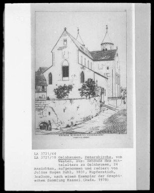 Gelnhausen, Peterskirche, von Westen