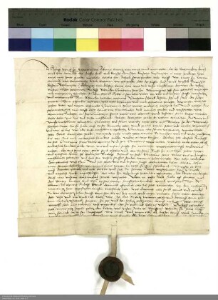 Revers Rudolfs Schenck zu Schweinsberg bezüglich der Belehnung mit einem jährlichen Mannlehen von 13 Gulden durch Hartmann [Burggraf von Kirchberg], Abt von Fulda