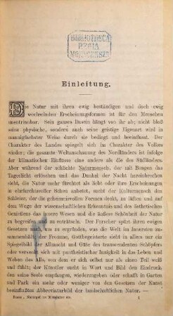 Die Entwicklung des Naturgefühls bei den Griechen und Römern, 3