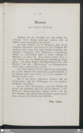 Vorwort zur fünften Auflage
