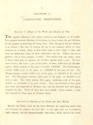 Chapter I. Introductory observations