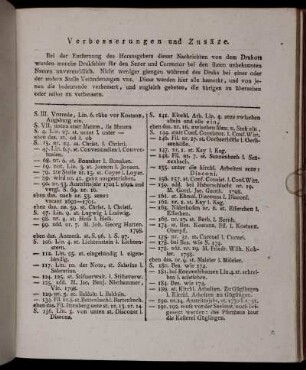 Verbesserungen und Zusäze.