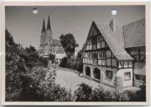 Soest, Teichsmühle und Kirche St. Maria zur Wiese