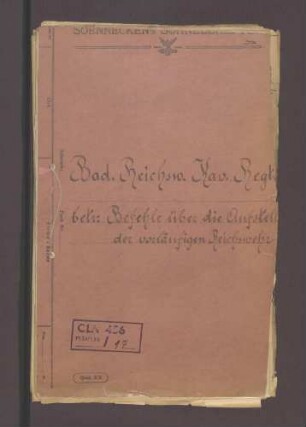 Bildung der Reichswehr-Brigade 14