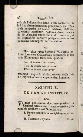 86-108, Sectio I
