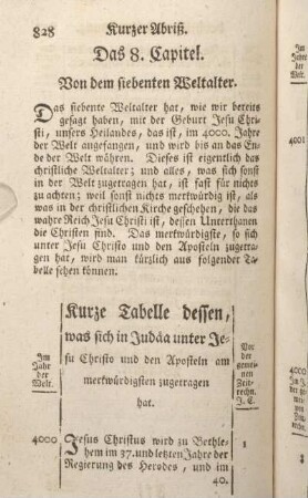 Das 8. Capitel. Von dem siebenten Weltalter.