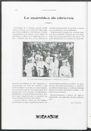 La asamblea de obreros