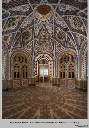 Castello di Sammezzano, Villa di Sammezzano, Sala dei Piatti Spagnoli, Reggello