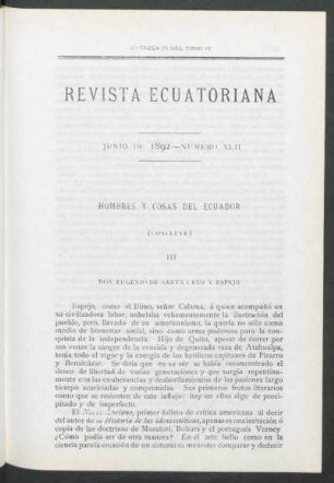 Junio de 1892 - Número XLII