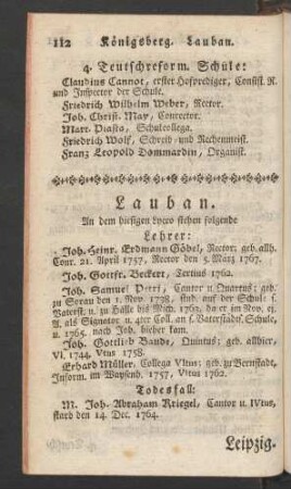 Lauban - Lüneburg