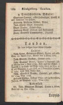 Lauban - Lüneburg