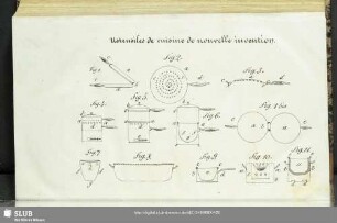 Ustensiles de Cuisine de nouvelle invention