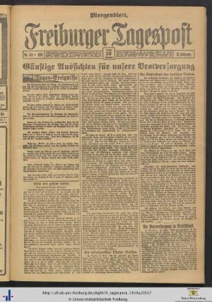 12.09.1919 (Morgenblatt)