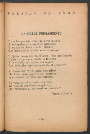 Un noble pensamiento