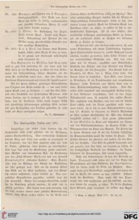 Der schweizerische Salon von 1881