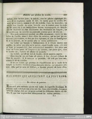 Maladies Qui Affectent La Poitrine