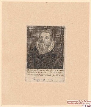 Georg Ernst, Schaffer bei St. Lorenz; gest. 6. Februar 1624