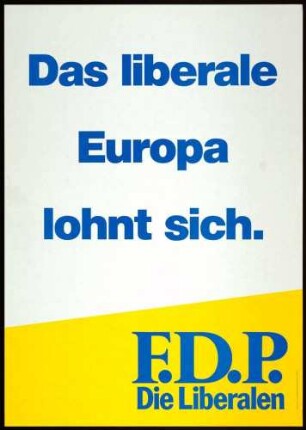 FDP, Europawahl 1989