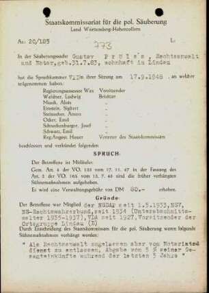 Prölss, Gustav