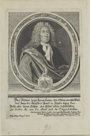 Bildnis des Hieronymus Sauer