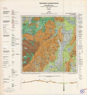 1824 Holtdorf, Geologische Landesaufnahme von Schleswig-Holstein