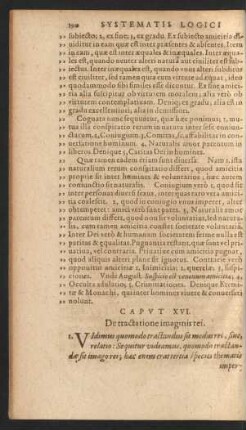Caput XVI. De tractatione imaginis rei.