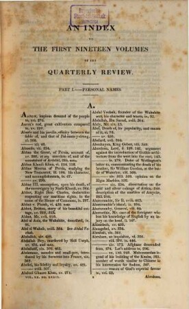 The quarterly review. 20. 1820