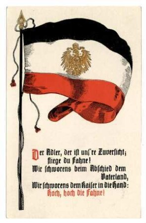 Serie 1162: Der Adler, der ist uns're Zuversicht ...