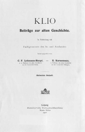 Funde aus Naukratis : Beiträge zur Archäologie und Wirtschaftsgeschichte des VII. und VI. Jahrhunderts v. Chr. Geb.