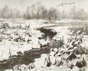 Nachwinter am See