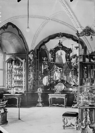 Silberzimmer im Grünen Gewölbe : Dresden, Silberzimmer im Grünen Gewölbe. Westflügel Residenzschloss Dresden