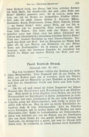 David Friedrich Strauß