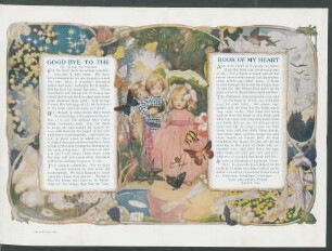 Tafel: Good-bye to the book of my heart.