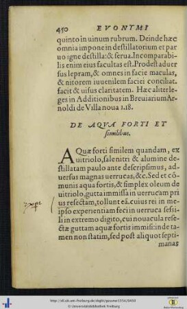 De aqua forti et similibus.