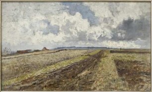 Landschaft mit Bauernhof