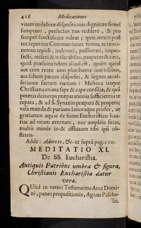 426-436, Meditatio XI - XIII