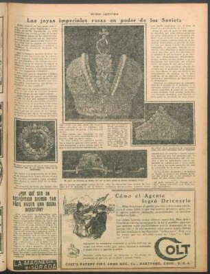Las joyas imperiales rusas en poder de los Soviets