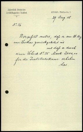 Bericht an die Zentral-Direktion
