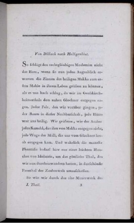 Von Döllach nach Heiligenblut.