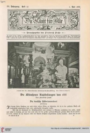 Heft 19 (1. Juli 1888)