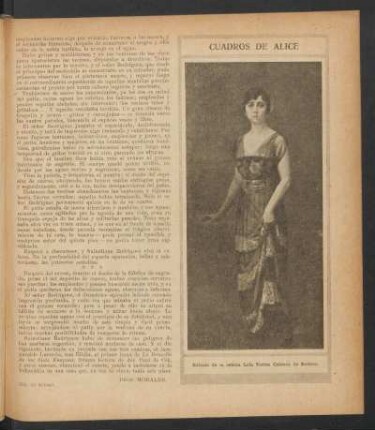 Cuadros de Alice: Retrato de la señora Lola Torres Cabrera de Bottero - [Fotografía]