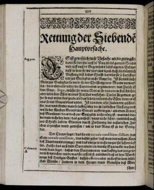 Rettung der Siebende[n] Hauptursache.
