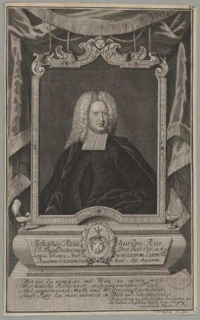 Bildnis des Johannes Reinhardus Rus