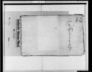 Kirchspielschatzung der Jahre 1583, 1585, 1586 in der Stadt Münster