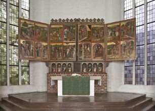 Hauptaltar, sog. Erzväteraltar — Szenen der Geschichte der Erzväter